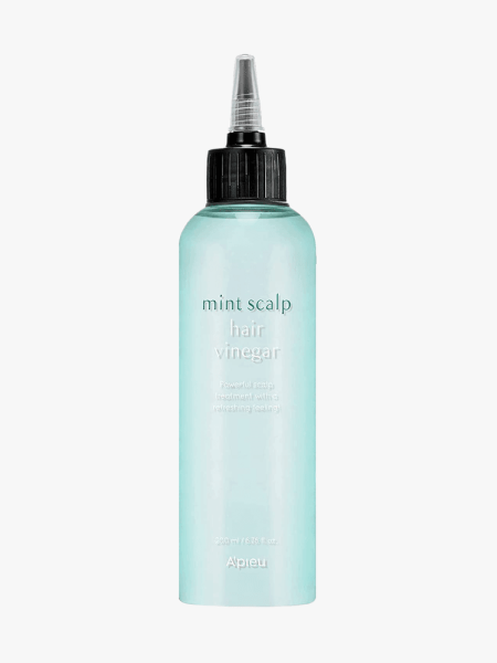 A’pieu Mint Hair Vinegar Rinse in branded component on a light gray background